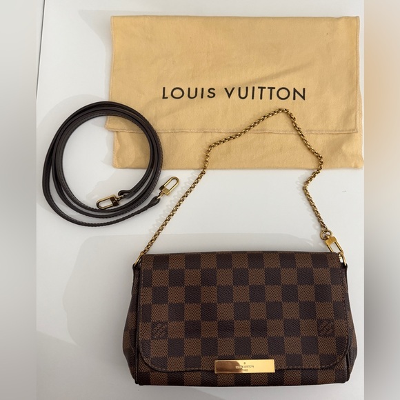 Louis Vuitton Damier Ebene Favorite PM - Picture 1 of 16